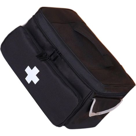 Firstly Organiseur de voyage avec plusieurs compartiments et fermetures éclair lisses en tissu Oxford 600D pour un rangement sécurisé (1/5)