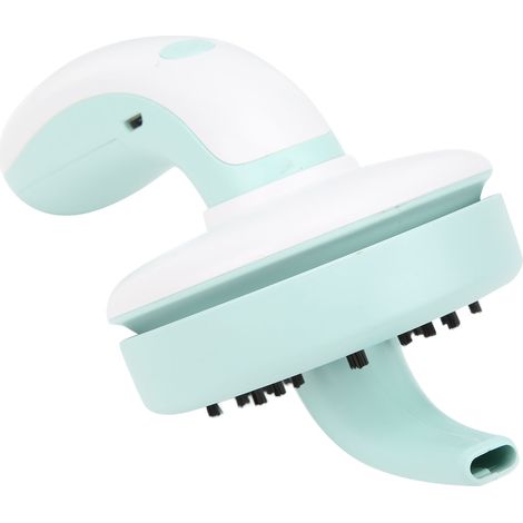 Aspirateur de bureau portable mini rechargeable par USB, balai à poussière de table bleu (1/5)