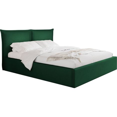 Cama Malden 100, Kronos 19, Doble, 160x200, Tapiz, Somieres, 187x215x98cm