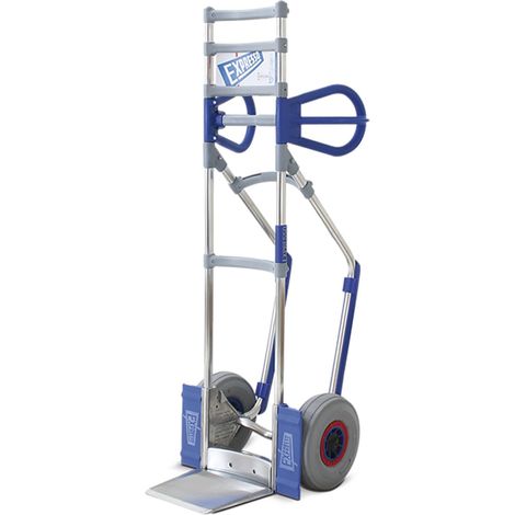 Profi-Stapelkarre mit Luftbereifung Tragkraft 300 kg Schaufel 245x220 mm