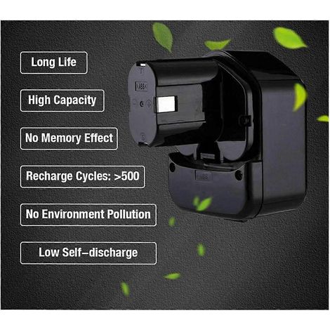 Alimentation sans fil multifonction pratique 12 V EB1212 EB1220 EB1214S EB1220BL, 2000 mAh (1/4)
