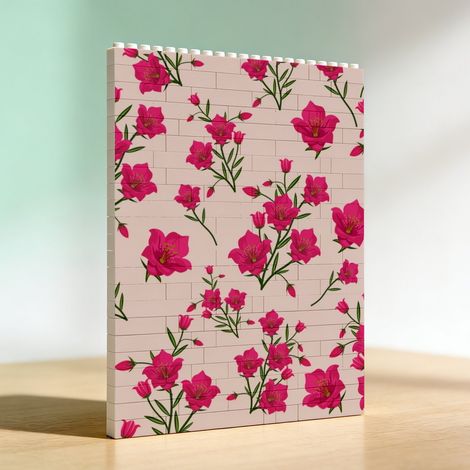 Cadre en blocs pour la Saint‑Valentin à faire soi‑même, cadeau d’anniversaire (1/5)