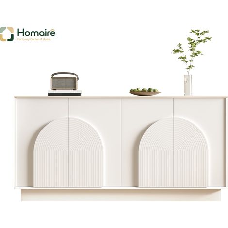 Flur- Garderobenschrank MDF weiß 160 x 38 x 80 cm HOMAIRE (1/5)