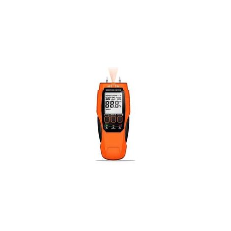 Humidimètre 2 en 1, pour autotest de moisissure, détecteur de fuite d'eau, capteur d'humidité pour bois de chauffage, détecteur de cloisons sèches