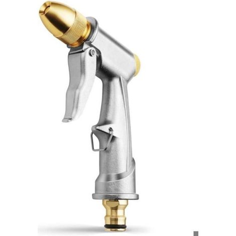 Metall-Gießpistole – MHY® – Hochdruck – Messingdüse – 4 Bewässerungsmodi – Einfache Installation (1/4)