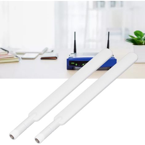 Antenne adhésive 4G LTE à aiguille interne SMA omnidirectionnelle pliable, module de transmission de données à gain élevé, blanche (1/5)