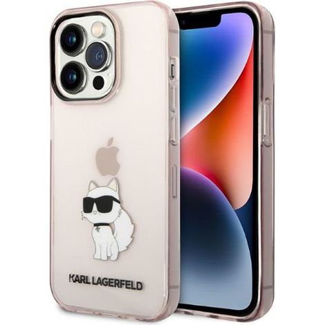 Karl Lagerfeld IML NFT Choupette - iPhone 14 Pro Hülle (Pink) (1/5)