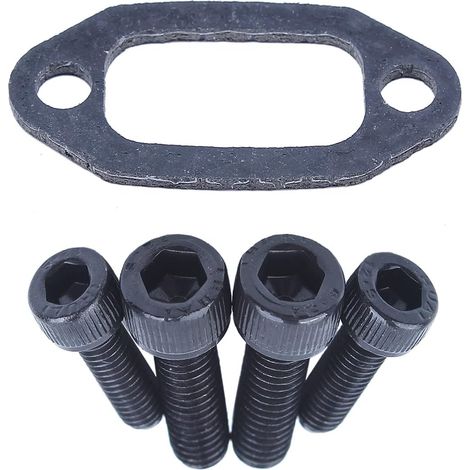Trousse de Vis de Silencieux avec Joint Pour Husqvarna 61 268 272 272K 272XP Pour Tronçonneuse, Joint de Silencieux, Vis de Silencieux (1/5)