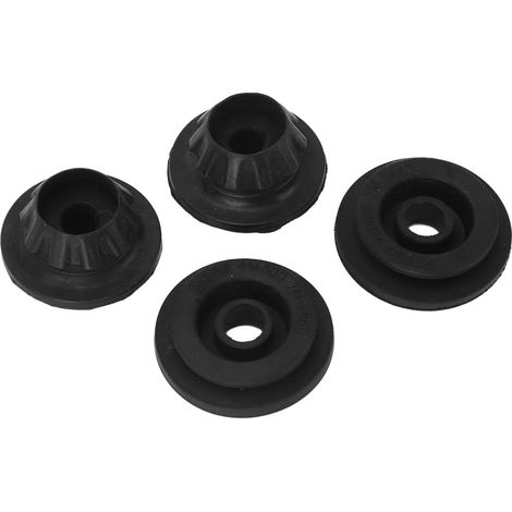 Pièces de rechange pour 4 bagues de montage supérieures de radiateur 21507 4M400 et coussinets d'isolation thermique en caoutchouc inférieurs de radiateur, adaptés aux Nissan X-TRAIL T30 T31 T32. (1/5)