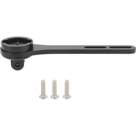 Supporto per computer da bici da corsa offset realizzato in lega di alluminio monoblocco, compatibile con le bici tipo Bryton. (1/5)