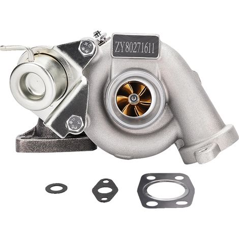 Turbocompresor, acero aleado y aluminio aleado, 30 cm de largo, 25 cm de ancho, 25 cm de alto, 3,8 kg de peso. (1/5)