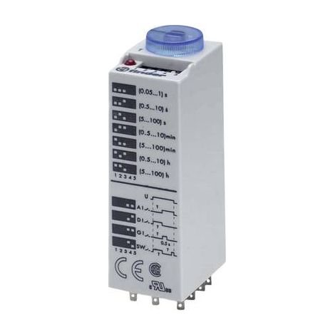 Finder 85.03.0.125.0000 85.03.0.125.0000 Relais temporisé 125 V DC/AC 1 pc(s) Plage temporelle: 0.05 - 360000 s 3 inverseurs (RT) W418722 (1/2)