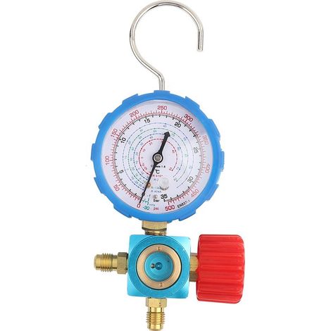 Manomètre de climatisation à caractéristiques stables de 500 psi, manomètre de collecteur, pour R12, R22, R502, R410 (1/5)