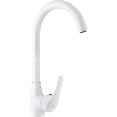 Robinet de cuisine  Série ENKEL de couleur blanche - KÄLLA