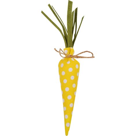 Carotte - Décoration en Tissu - Pour Fête de Pâques - Ornement pour Intérieur - Lot de 1 (1/3)