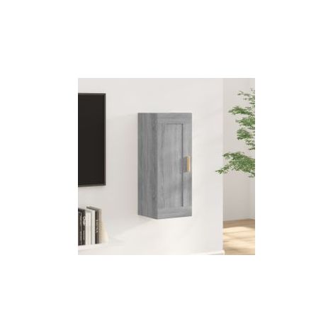 Armoire murale Sonoma gris 35x34x90 Bois d'ingénierie (1/5)