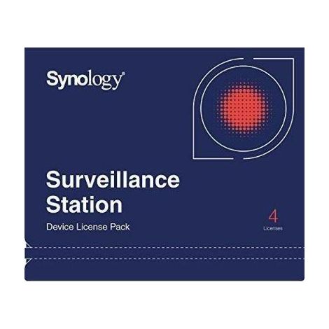 Kameralizenzpaket Synology camera license pack x 4 einfache Einrichtung kompatibel (1/2)