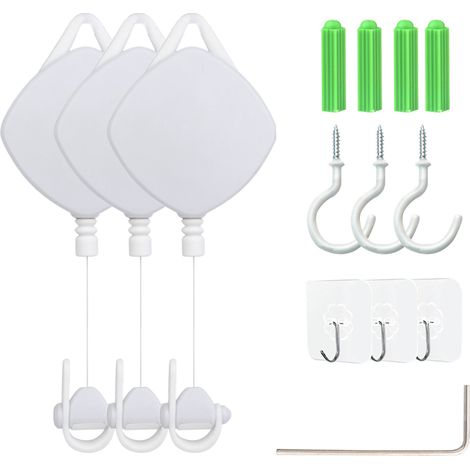 Système de Poulie Rétractable pour Câbles VR - Compatible HTC Vive, Rift S, Oculus Quest 2 (1/5)