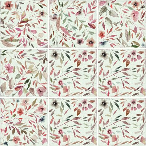 Carrelage Florelis 14,8x14,8x0,77 cm Zirel - Mur intérieur (vendu par carton de 0,57 m²) - RO'MA CARRELAGE
