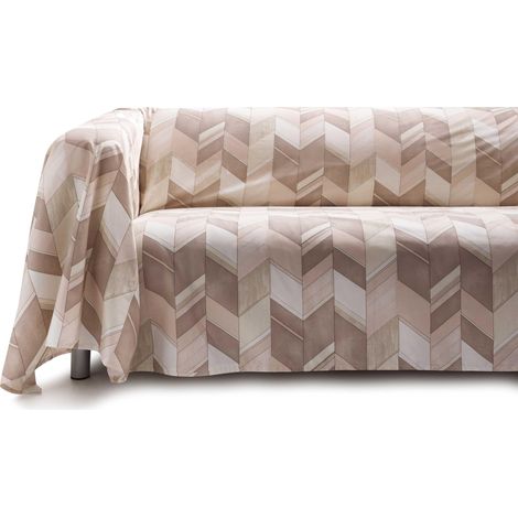 Housse de Canapé et Dessus de Lit 180x270 100% Coton Percalle, Plaid Canape Grande Taille, Couverture de Protection Dessus de Lits et Couvre-Lits Housses Multi Usage (1/5)