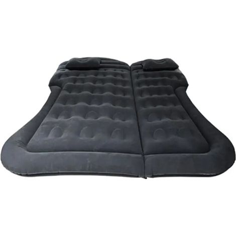 – Inflatable car mattress 175 x 130 cm – PVC flocked – 2-3 people – 650 lb capacity – Includes: 2 pillows, air pump (1/4)