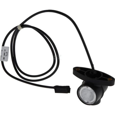Begrenzungsleuchte LED Superpoint III rund'24V rot/weiß/orange schraubbarer DC-Stecker ASPÖCK 313364007 (1/4)