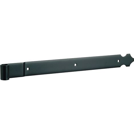 Penture droite aluminium - Vendu à l'unité - Trous : 3 - L : 415 - Teinte : Blanc - TORBEL