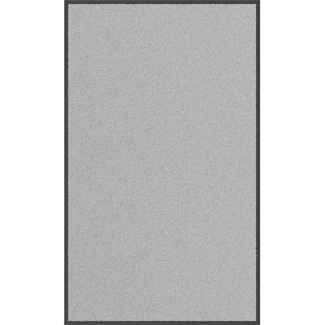 Zerbino antiscivolo flessibile per interni/esterni 90 x 150 cm in polipropilene grigio 020058186