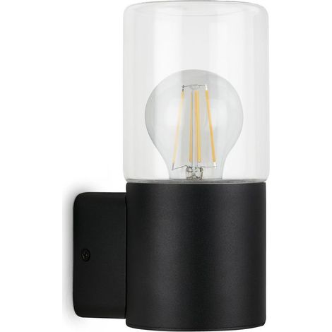 Telefunken AMPOLO - Wand-& Deckenleuchte - 320505TF - Spritzwasserschutz IP44 - E27 Fassung - 19,5 x 8,5 x 11 cm