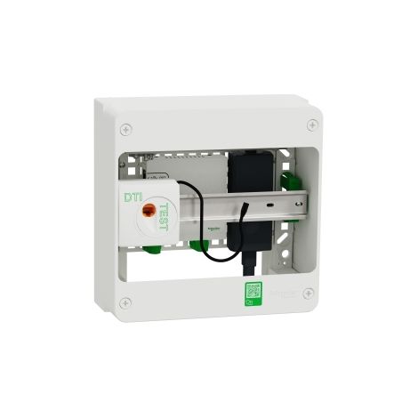 Schneider Electric Gamme Resi9 Connect Kommunikationsschrank Weiß