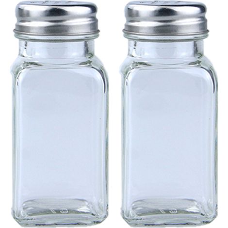 Bouteille Assaisonnement - Bocal Verre Résistant Humidité - Pour Barbecue Cuisine Intérieure Extérieure - Lot de 1 (1/5)