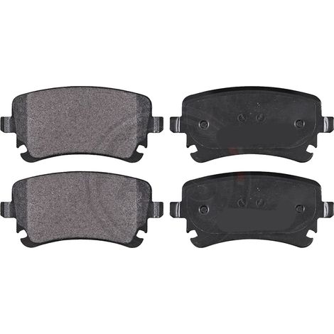 KIT PASTIGLIE FRENO POSTERIORI compatibile con VW TRANSPORTER V FURGONATO (7HA, 7HH, 7EA, 7EH) / PASTIGLIE FRENANTI AUTO OEM 37366  37413  37494, / SOSTITUZIONE DIRETTA / BASSA POLVERE / SILENZIOSO