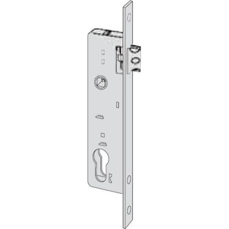 Cerradura Metalica Embutir 20Mm 446502200New Fori Cromo  Picaporte Cisa