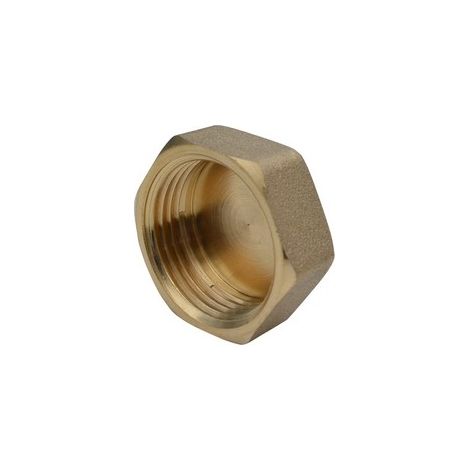 TAPPO FEMMINA OTTONE GIALLO IBP Misura: 1"1/4 -CONF