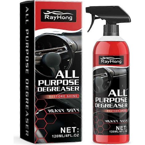 Nettoyant multi-usages pour voiture, tissu, siège, volant, carrosserie, intérieur (1/4)