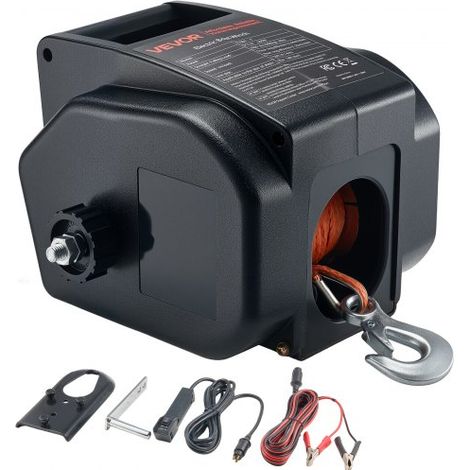 Treuil Électrique pour Bateau - 12 V CC 300 W Treuil Réversible (1/5)