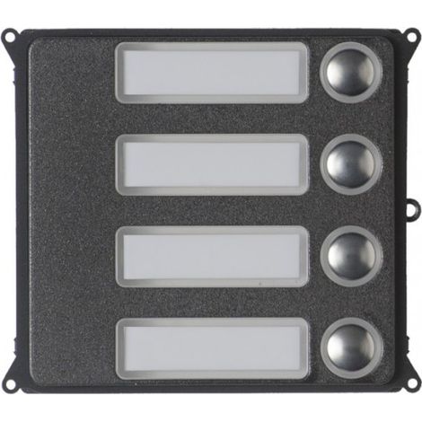 came bpt plaque frontale module d'appel 4 boutons en zamak mtmf4pvr 60020680 (1/2)