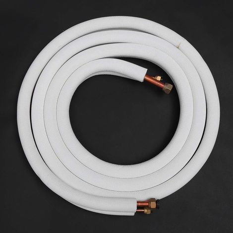 1/2 / 3M Tuyau En Cuivre Isolé Split Line 5/8 '' 3/8 '' Tuyaux De Climatiseur Raccords Paire Tube De Bobine - 4M