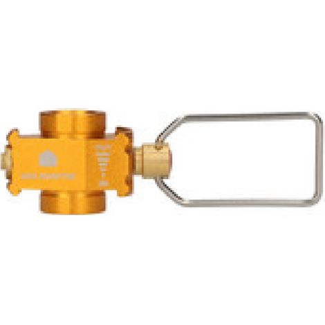 Adaptateur de conversion de réservoir d'essence Gas Saver Plus avec valve adaptatrice pour le camping, la randonnée et la pêche. (1/5)