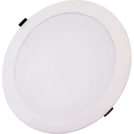 Spot LED Encastrable Extra-Plat D155 12W CCT IP44 Blanc - 110 deg - Switch 3000-4000-6500K