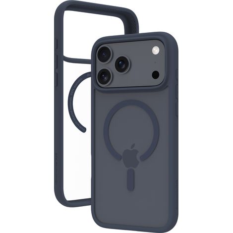 dbramante1928 Grenen - Hintere Abdeckung fr Mobiltelefon - MagSafe-Kompatibilitt - Kunststoff - Blau, durchsichtig