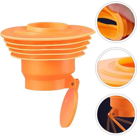 Flexible Silicone Drain Hose with Non-Return Valve - Odorless (1/4)