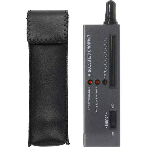 Stylo Testeur de Diamants et Pierres Précieuses Sélectionneur de Diamant, Saphir, Rubis, Cristal Kit Complet pour Débutants