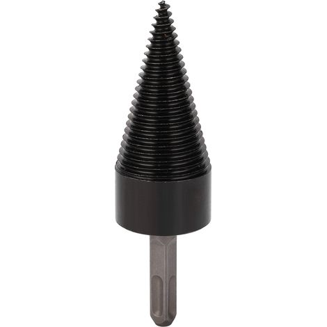 Foret fendeur de bois à queue hexagonale en acier rapide de 42 mm pour outil de perforation des cônes à bois de chauffage (1/5)