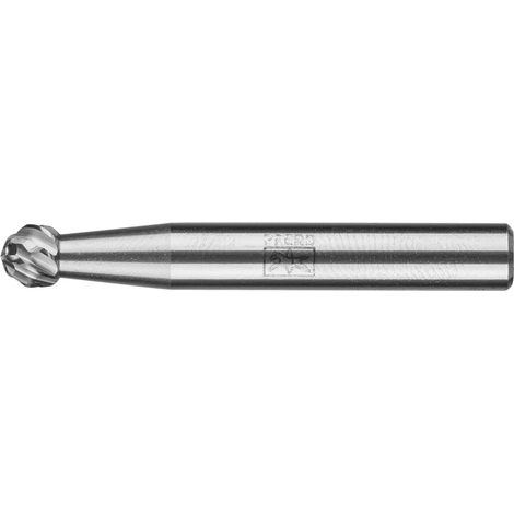 PFERD TOOLS Hartmetall Hochleistungsfrässtift ALLROUND Kugel KUD Ø 06x05 mm Schaft-Ø 6 mm universal grob (1/3)