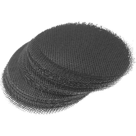 Lot de 50 grilles de drainage, diamètre 5 cm, en polyester, pour pots de fleurs, bonsaïs et plantes succulentes (1/5)