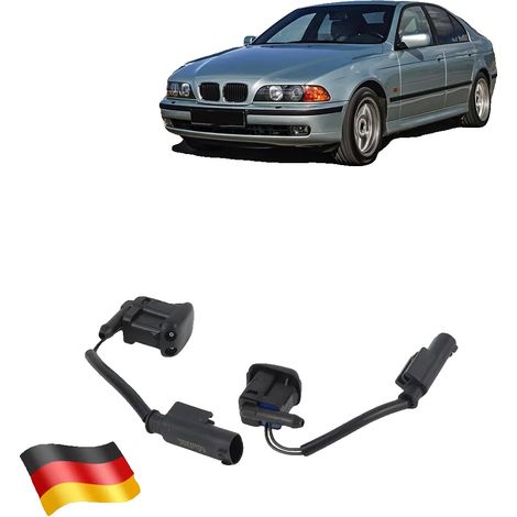 Gicleur de lave-glace, plastique durable, taille standard, compatible avec les modèles E39, numéro de pièce OE 61668361039, installation de remplacement direct (1/5)