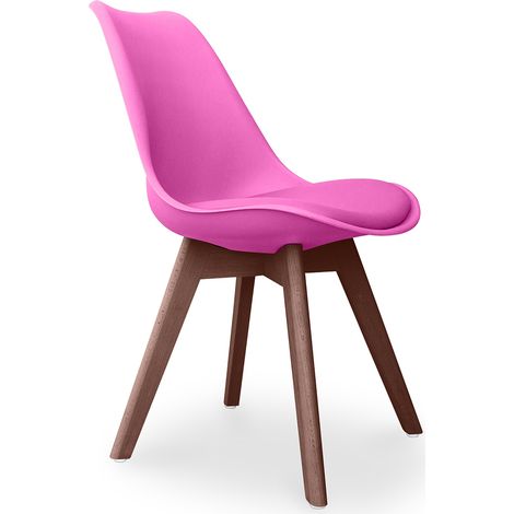 Sedia da pranzo - Stile Scandinavo - Denisse   Fucsia