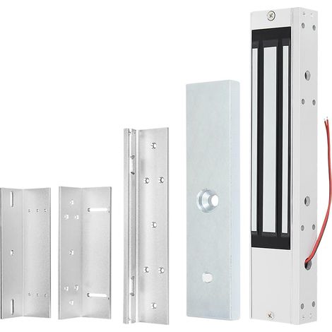 Verrou Électromagnétique Fail-Safe 280kg (600lbs), Supports Z (1/5)