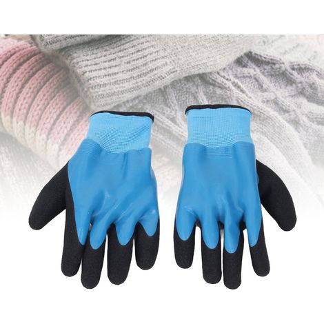 Wasserdichte, fleecegefütterte, frostbeständige Handschuhe für kaltes Wetter bis -38°C, warm, winddicht, wasserdicht, geeignet für Kühlhäuser und Gefrierschränke, rutschfest und abriebfest. (1/5)